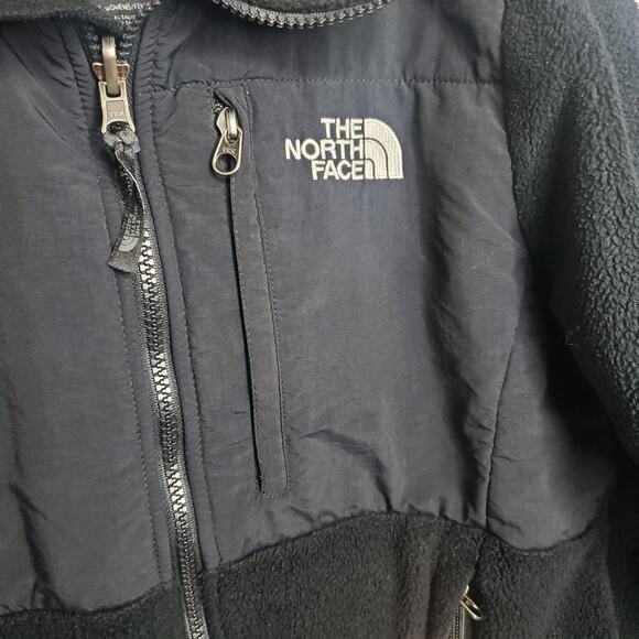 The North Face Denali Women's Extra Small Black Fleece Full Zip Jacket PolarTec - Picture 5 of 16